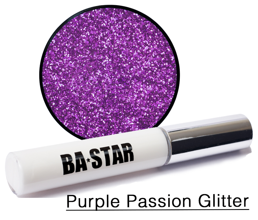 Purple Glitter Makeup & Glue Kit
